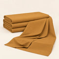 Men’s Winter Unstitched Fabric — Mustard — studio fabric view