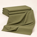 Men’s Winter Unstitched Fabric — Olive — studio fabric view