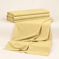 Men’s Winter Unstitched Fabric — Pale Yellow — studio fabric view