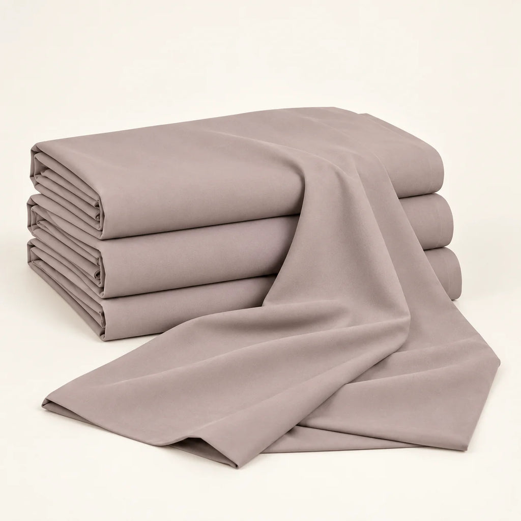 Men’s Winter Unstitched Fabric — Taupe — studio fabric view