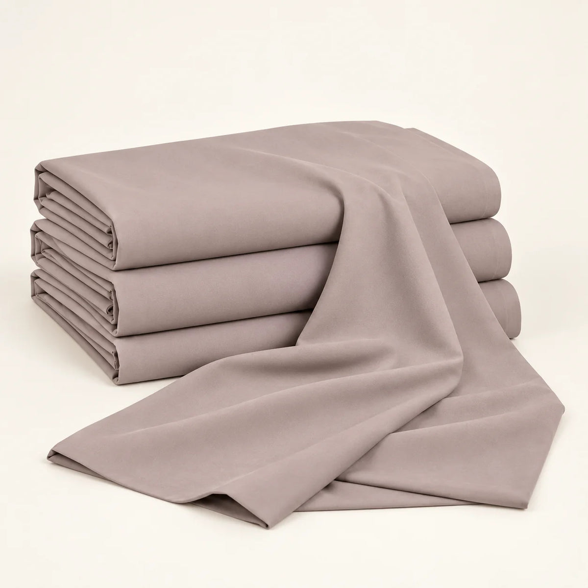 Men’s Winter Unstitched Fabric — Taupe — studio fabric view